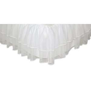    Triple Layer Tulle Bed Skirt   Twin