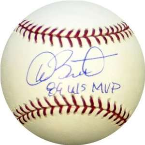 Dave Stewart Autographed MLB Baseball Inscribed 89 WS MVP  