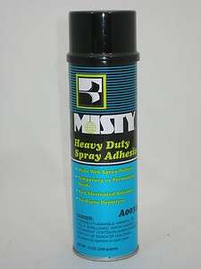 12 oz Can of Misty Heavy Duty Adhesive Spray   MISTY1  