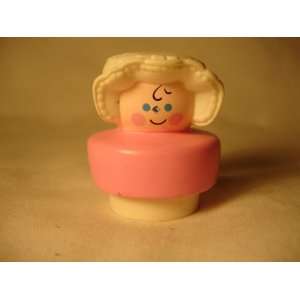    BABY WITH BONNET LITTLE PEOPLE FIGURE/FISHER PRICE 