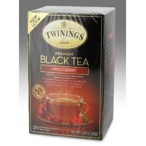  Twinings Mixed Berry Flavored Tea 20 Count Kitchen 