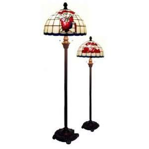 Mississippi Ole Miss Rebels Tiffany/Stained Glass Floor Lamp  
