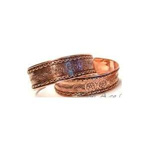  Celtic Knot Pentagram Copper Bracelet 