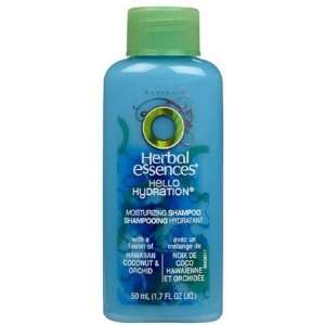 Herbal Essences Hello Hydration Moisturizing Shampoo, 1.7 oz (Quantity 