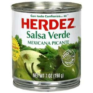 Herdez Salsa Verde   Green Salsa  Grocery & Gourmet Food