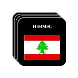  Lebanon   HERMEL Set of 4 Mini Mousepad Coasters 