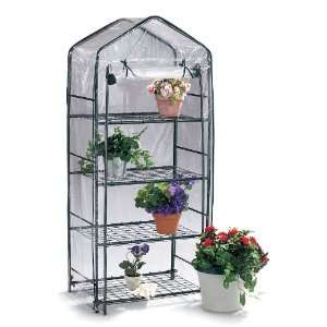  4 tier Portable Greenhouse Patio, Lawn & Garden