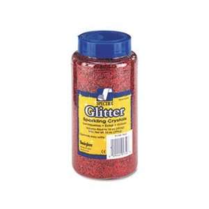 Spectra Glitter, .04 Hexagon Crystals, Red, 16 oz Shaker Top Jar 