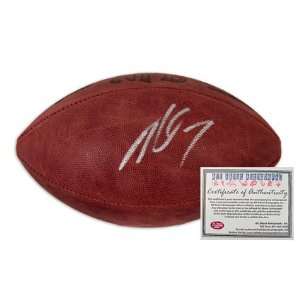 Michael Vick Hand Signed Autographed Official NFL Leather Football 