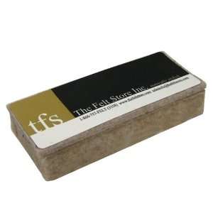  Sewn Felt Eraser   5 X 2 X 1   Tan   144 pieces pack 