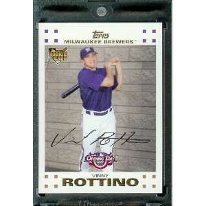  2007 Topps Opening Day #164 Vinny Rottino Brewers   Mint 