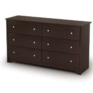  South Shore Vito Collection 6 Drawer Double Dresser 