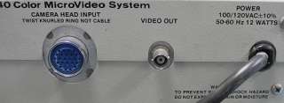 Circon MV 9340 Saticon Color MicroVideo System controlr  