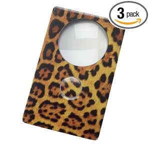   Hand Held Magnifier, Cheetah (Pack of 3)