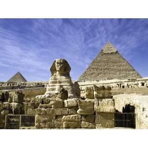  Egypt Pyramids Print on 24 x 32 Gallery Wrapped Canvas 