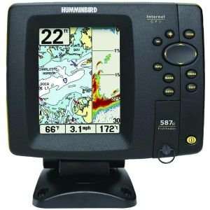  HUMMINBIRD 407900 1 FISHFIDNER 587CI HD COMBO GPS 