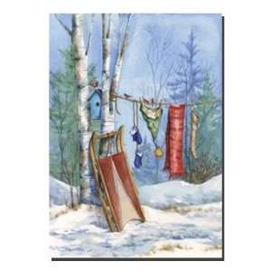  Winter Memories   Toland Art Banner Patio, Lawn & Garden