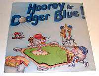 1986 LA Dodgers RARE Vinyl LP Hooray for Dodger Blue  