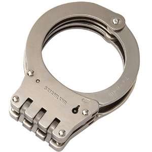 Standard Hinge Handcuff Nickel