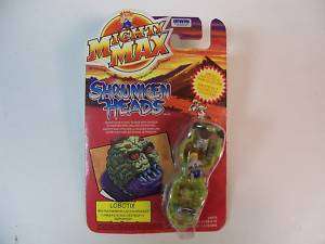 1993 Mattel Mighty Max Shrunken Heads Lobotix Pocket  