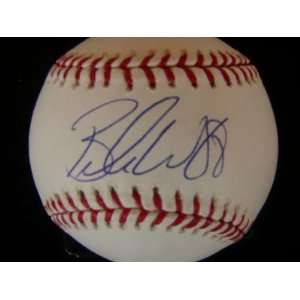 Brandon Webb Signed Baseball #1 In Brandon Webbs Auto   Autographed 