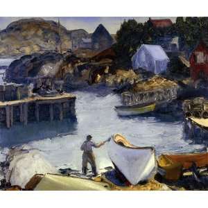   George Wesley Bellows   24 x 20 inches   Cleaning H