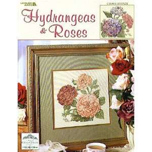  Hydrangeas & Roses   Cross Stitch Pattern