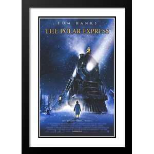 The Polar Express 20x26 Framed and Double Matted Movie Poster   Style 