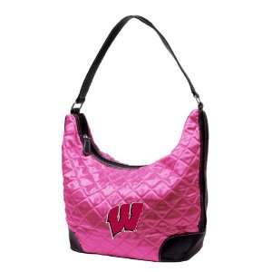  NCAA Wisconsin, University of Pink Quilted Hobo Sports 