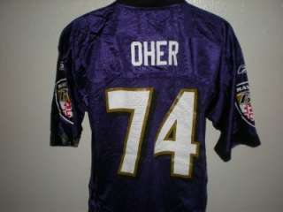 NEW IRREGULAR Michael Oher #74 Baltimore Ravens MENS Large L Reebok 