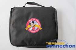   Official New Large Pin Trading Mickey Logo Display Pins Case Bag