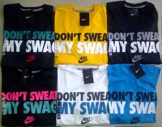 NWT Nike Men DONT DONT SWEAT MY SWAG T Shirt XL L Jordan Kobe LeBron 