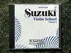 THE SUZUKI METHOD Violin School Volume 2 CD