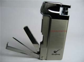 New Metal Cigarette Lighter With Pipe Tools LF96  