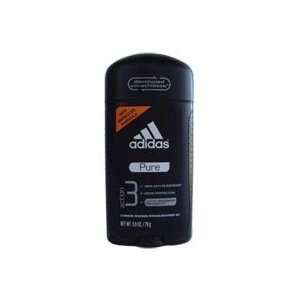  Adidas Action 3 Tech AntiPerspirant, Pure Action   1.8 Oz 