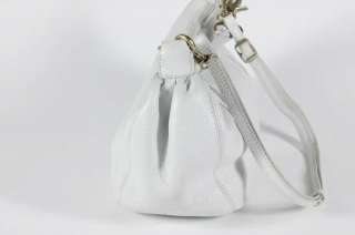 Hobo International White Leather Crossbody Handbag Shoulder Bag  