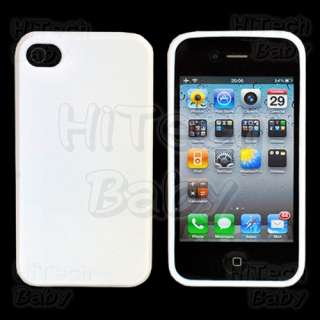 SIMPLY COLOR Black Dark Semi soft TPU Case Cover for iPhone 4s/4 