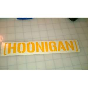  Hoonigan Die cut Sticker 
