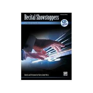  Recital Showstoppers   Piano   Advanced   Bk+CD Musical 