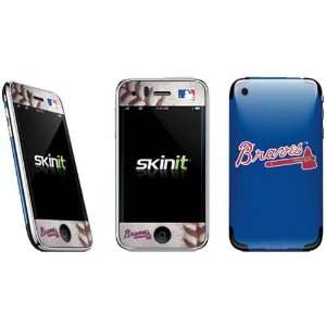  MLB Atlanta Braves Navy Blue iPhone Skin Decal Sports 