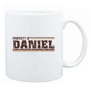 New  Property Of Daniel Retro  Mug Name 