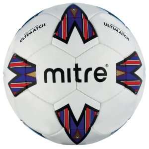  Mitre Ultimatch Soccer Ball (Assorted, Size 5) Sports 