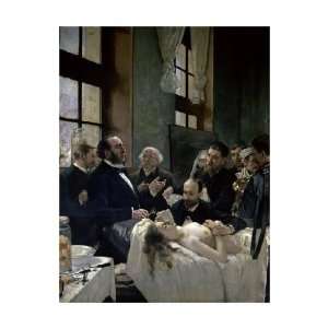 Henri Gervex   Doctor Preau Operating At The St. Louis Hospital Giclee