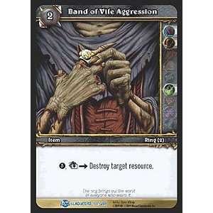   of Gladiators Single Card Band of Vile Aggression #16 Toys & Games