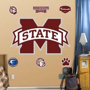  Mississippi State Bulldogs Logo Fathead NIB Everything 