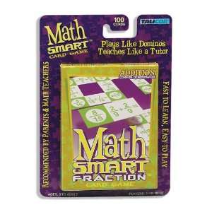  Talicor Math Smart Add Fractions Card Game Toys & Games