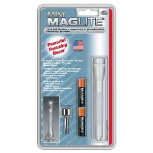  Maglite Minimag AAA Flashlight   Silver Body