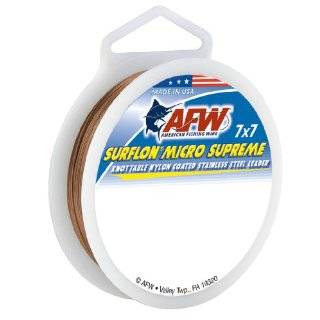 American Fishing Wire Surflon Micro Supreme Nylon Coated 7x7 Stainless 