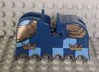 LEGO Blue Knight Medieval Saddle Crown Gold Barding