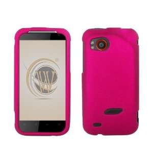 HTC Vigor / ADR6425 Rubberized Hard Case Cover   Rose Pink